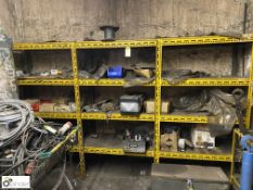 Rack and Contents including electrodes, springs, etc (located in Compressor Room)
