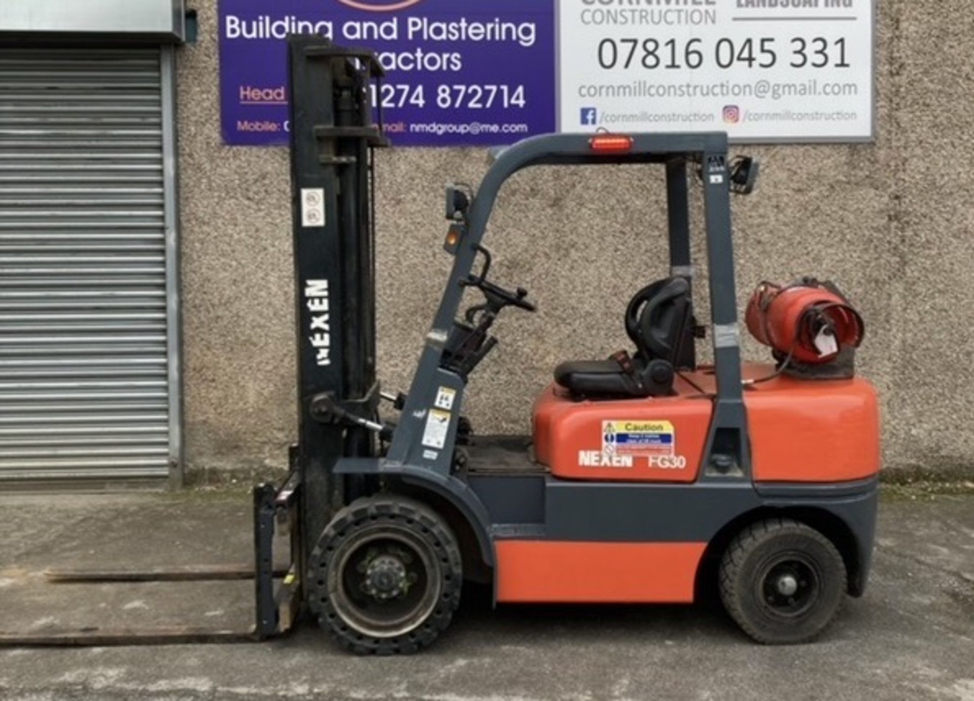 Nexen FG30 LPG Forklift Truck, 3000kg capacity, 4000mm duplex mast, 2550mm closed height, - Image 6 of 25