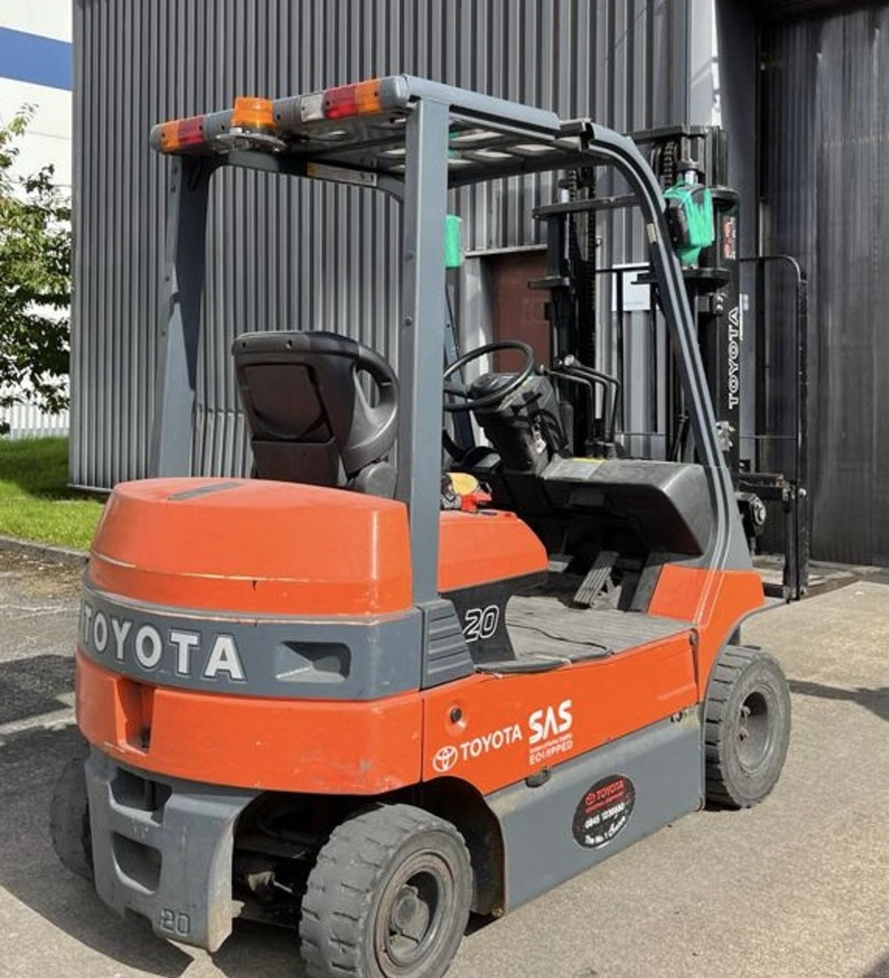 Toyota 7FB20 Electric Forklift Truck, 2391hours, 2 - Image 4 of 24