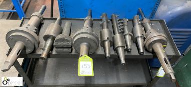 9 various tool mounted Cutting/Boring Tools