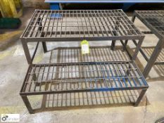 Fabricated Drum Stand, 1020mm x 620mm x 600mm, with step