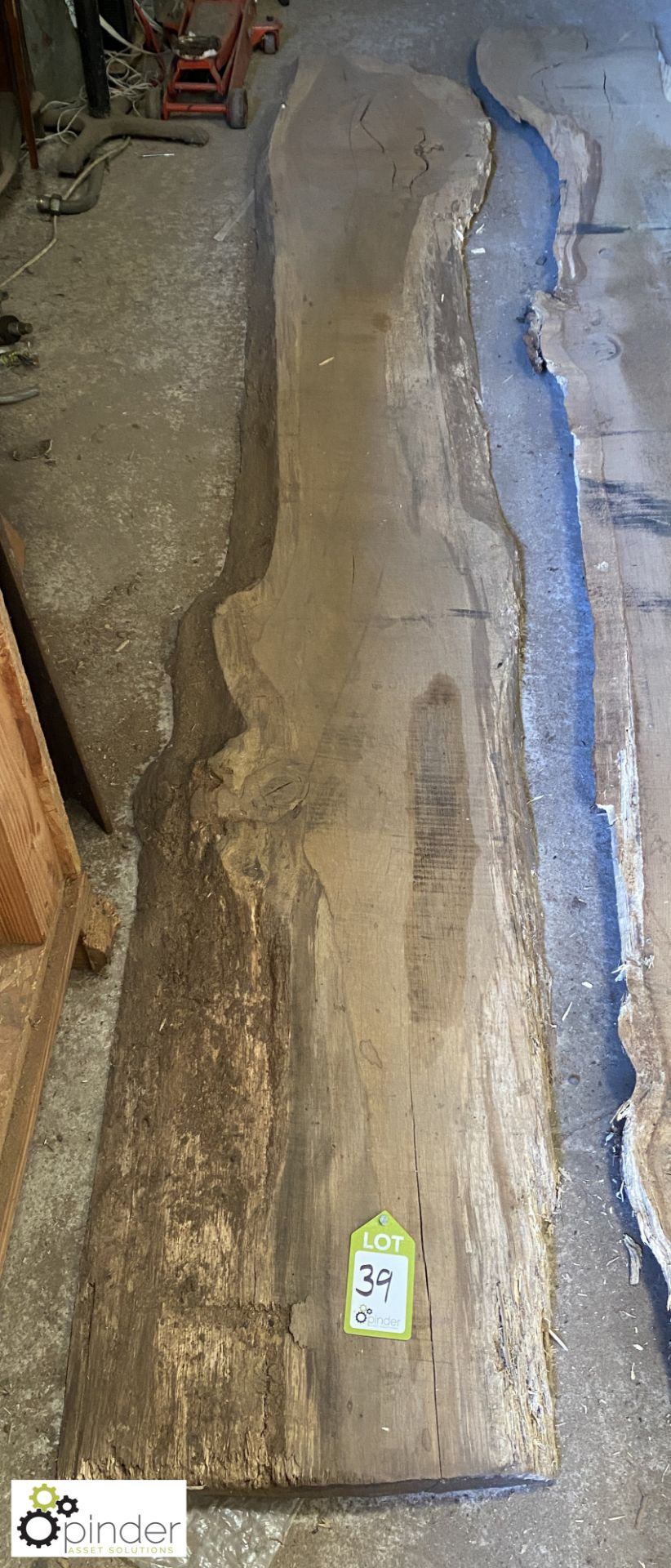 Air dried Oak Board, 3520mm x 400mm x 50mm