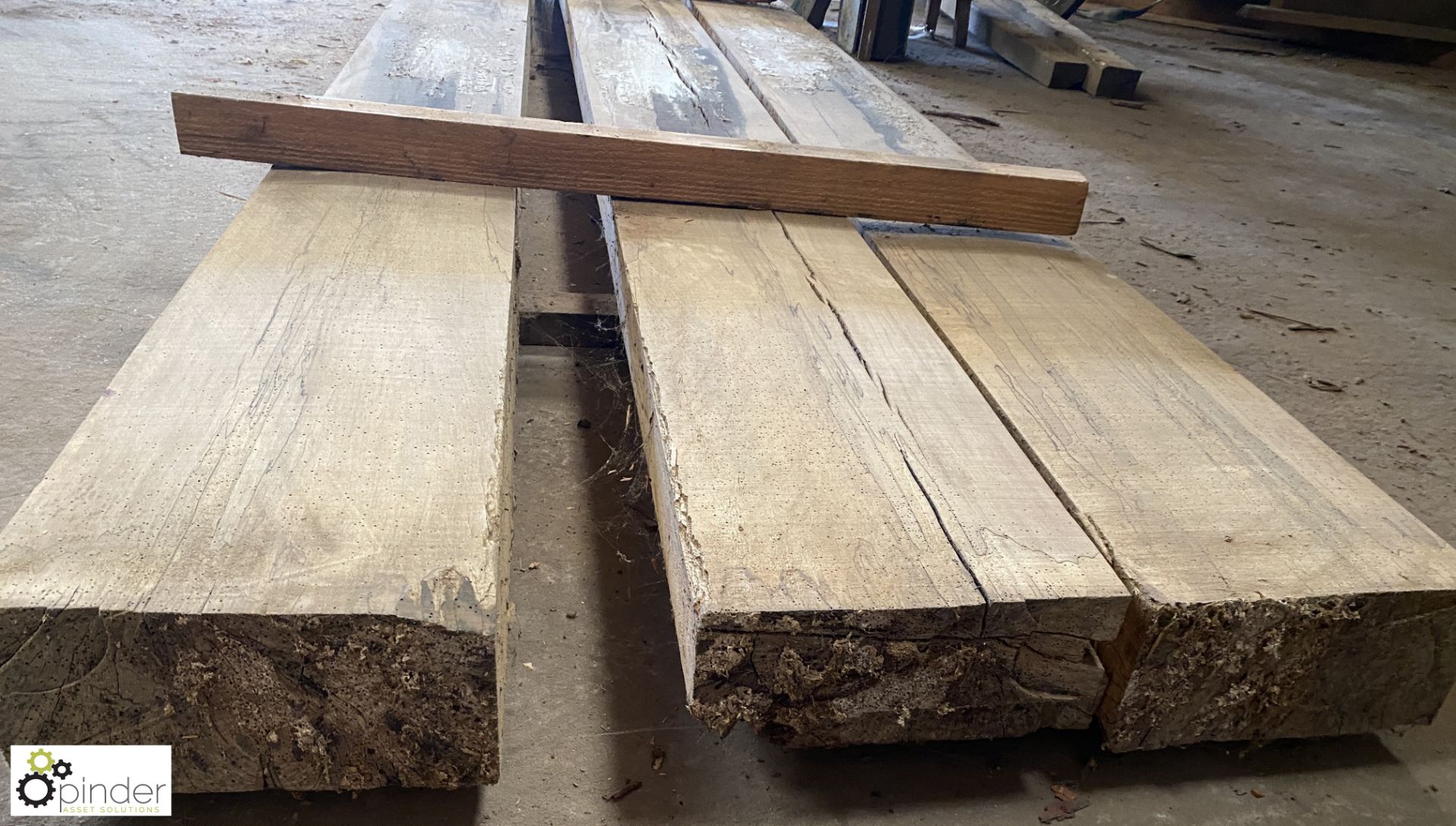 4 Spelted Beech Beams, 5800mm x 320mm x 160mm / 5800mm x 320mm x 100mm / 5800mm x 320mm x 150mm / - Image 12 of 14