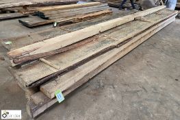 9 various Pine Beams/Boards, up to 6300mm