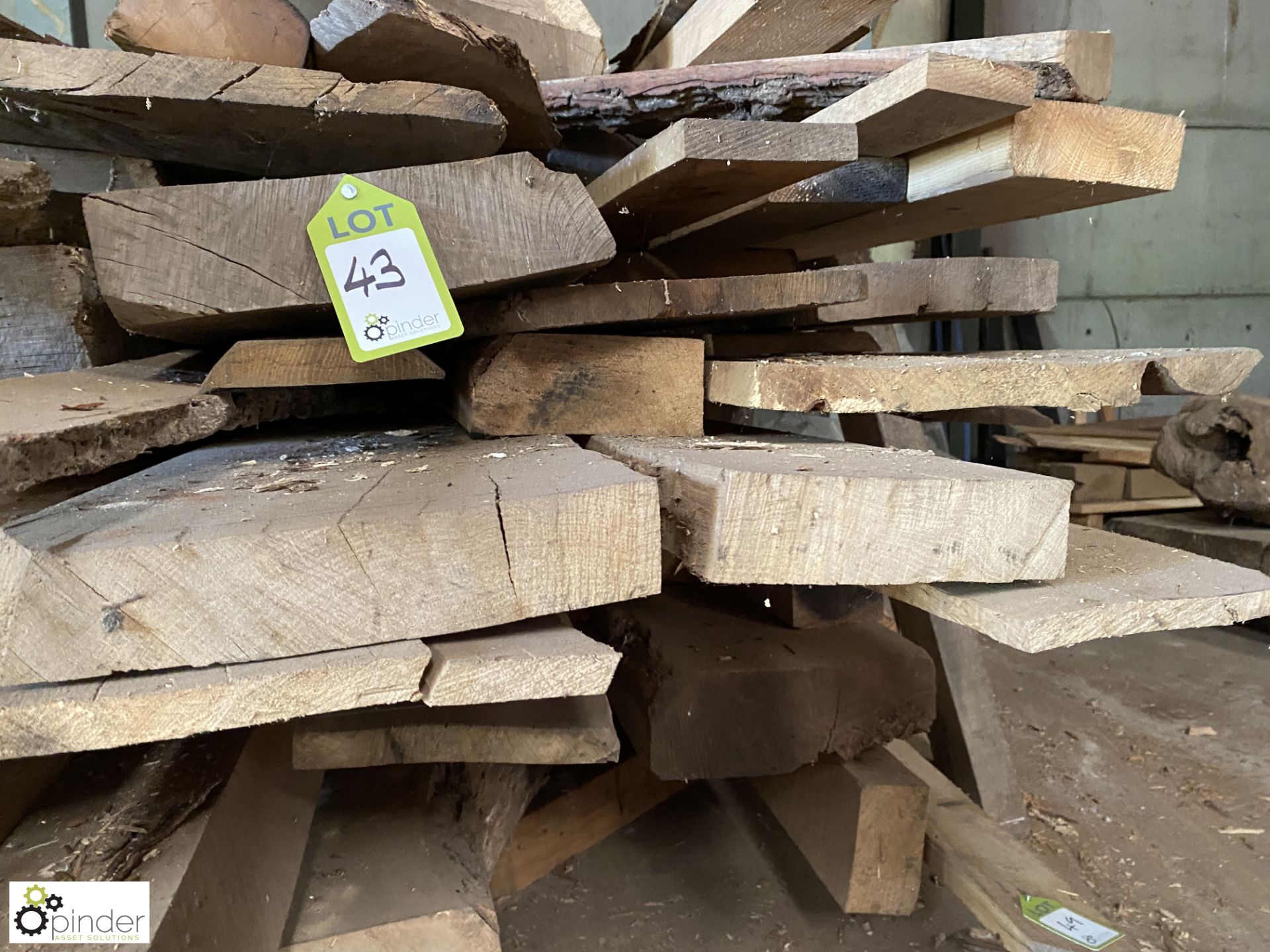 Large quantity Hardwood and Softwood Boards and Beams, up to 4500mm - Image 22 of 24