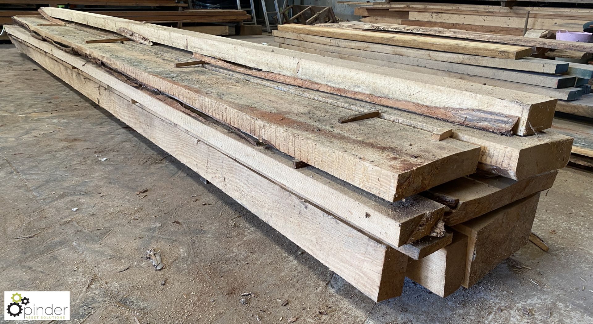 9 various Pine Beams/Boards, up to 6300mm - Image 4 of 7