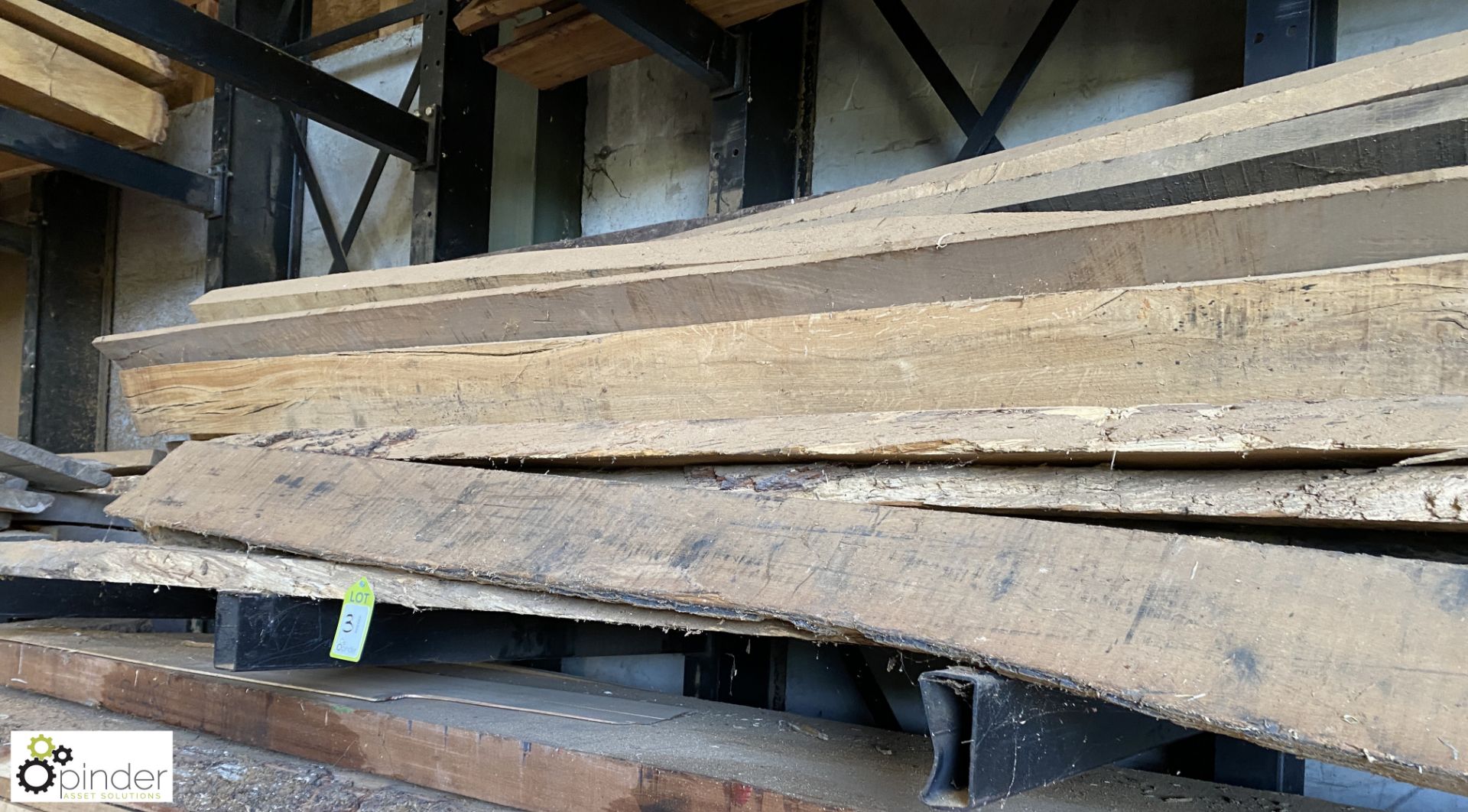Quantity various Hardwood and Softwood Boards, up to 3500mm - Image 3 of 10