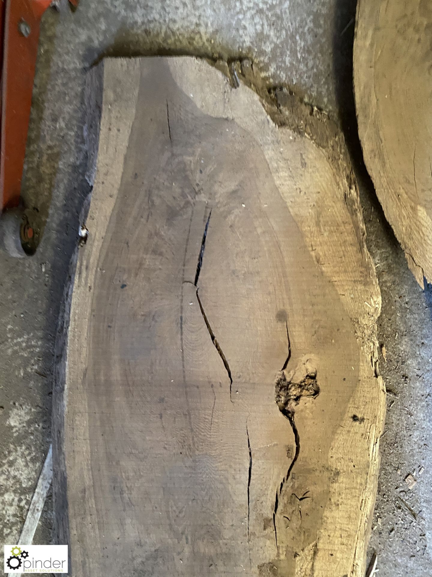 Air dried Oak Board, 3520mm x 400mm x 50mm - Image 5 of 6