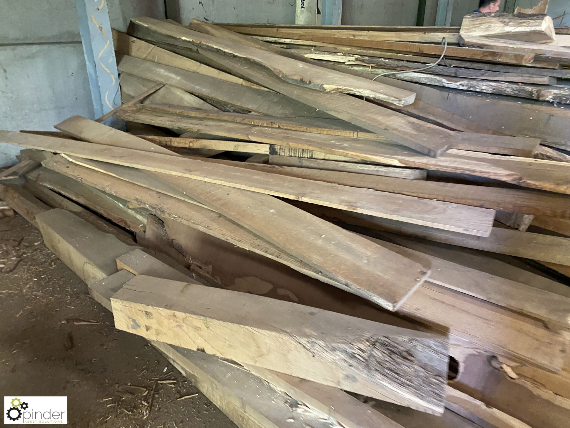 Large quantity Hardwood and Softwood Boards and Beams, up to 4500mm - Image 11 of 24