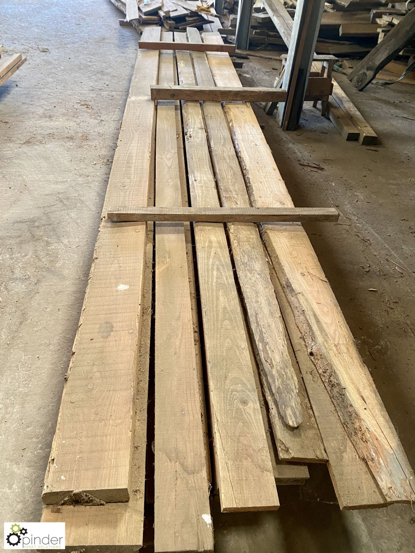 Quantity various Softwood/Douglas Fir/Oak Boards/Beams, up to 6300mm - Image 6 of 9