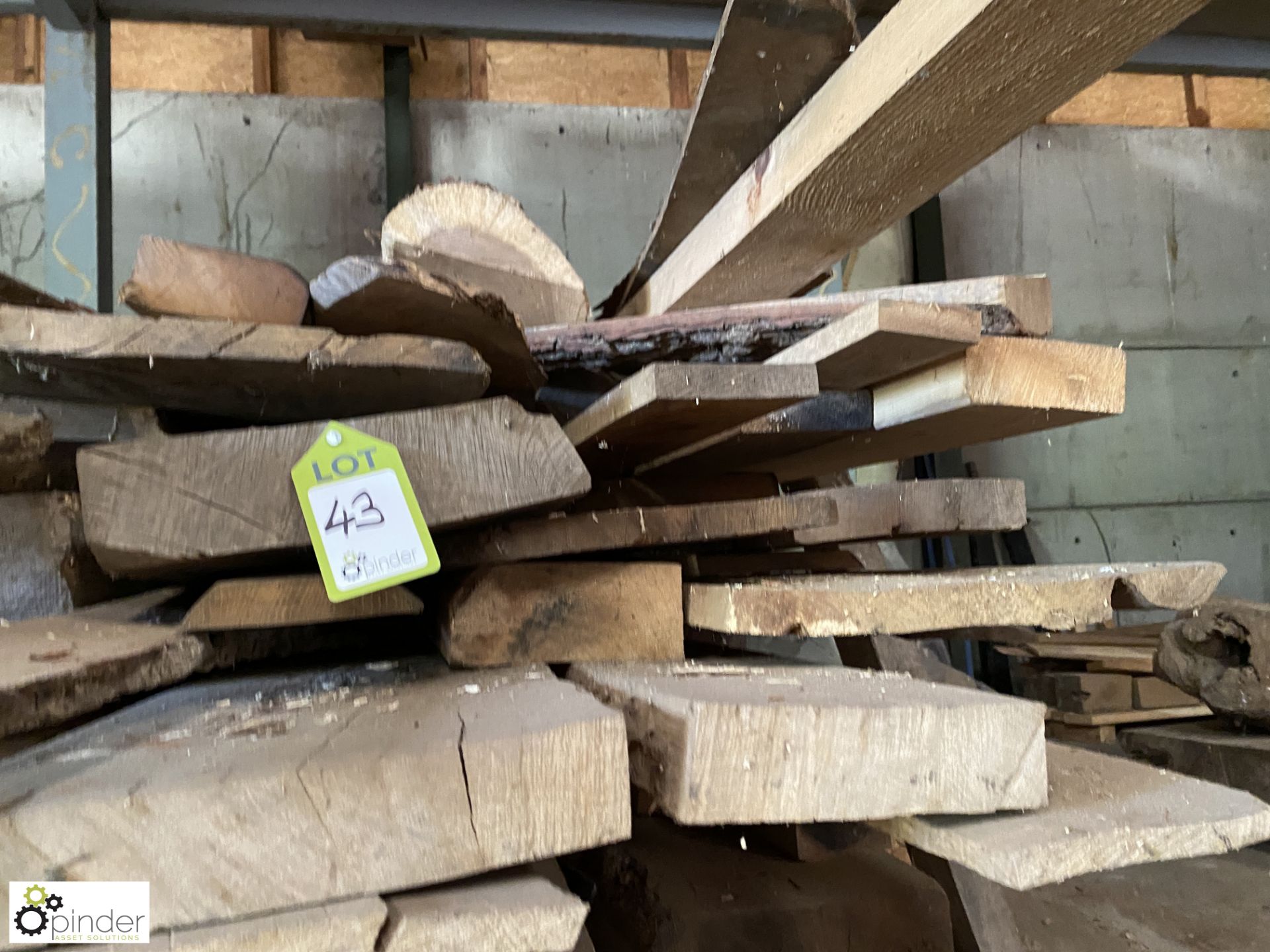 Large quantity Hardwood and Softwood Boards and Beams, up to 4500mm - Image 23 of 24