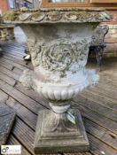A Chilstone centre Urn in the style of Andrew Hand