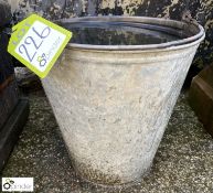A Vintage galvanised Feed Bucket, circa early 1900