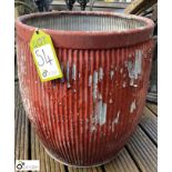 An original galvanised Peggy/Dolly Tub, circa earl