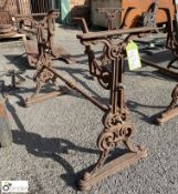 Vintage cast iron Pub Table Base