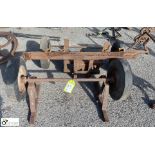 Pair Trolley Wheels and Frames