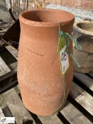 Supersleve terracotta Chimney Pot, 450mm tall