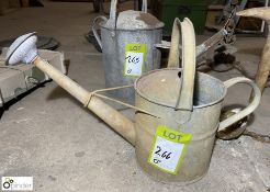 Galvanised 1 gallon Watering Can