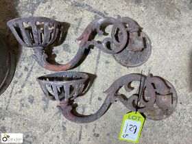 Pair ornate Wall Lights