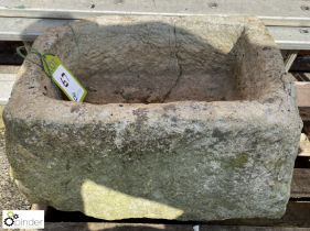 Yorkshire stone Trough, 500mm x 400mm x 280mm