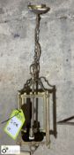 Brass Lantern Ceiling Light