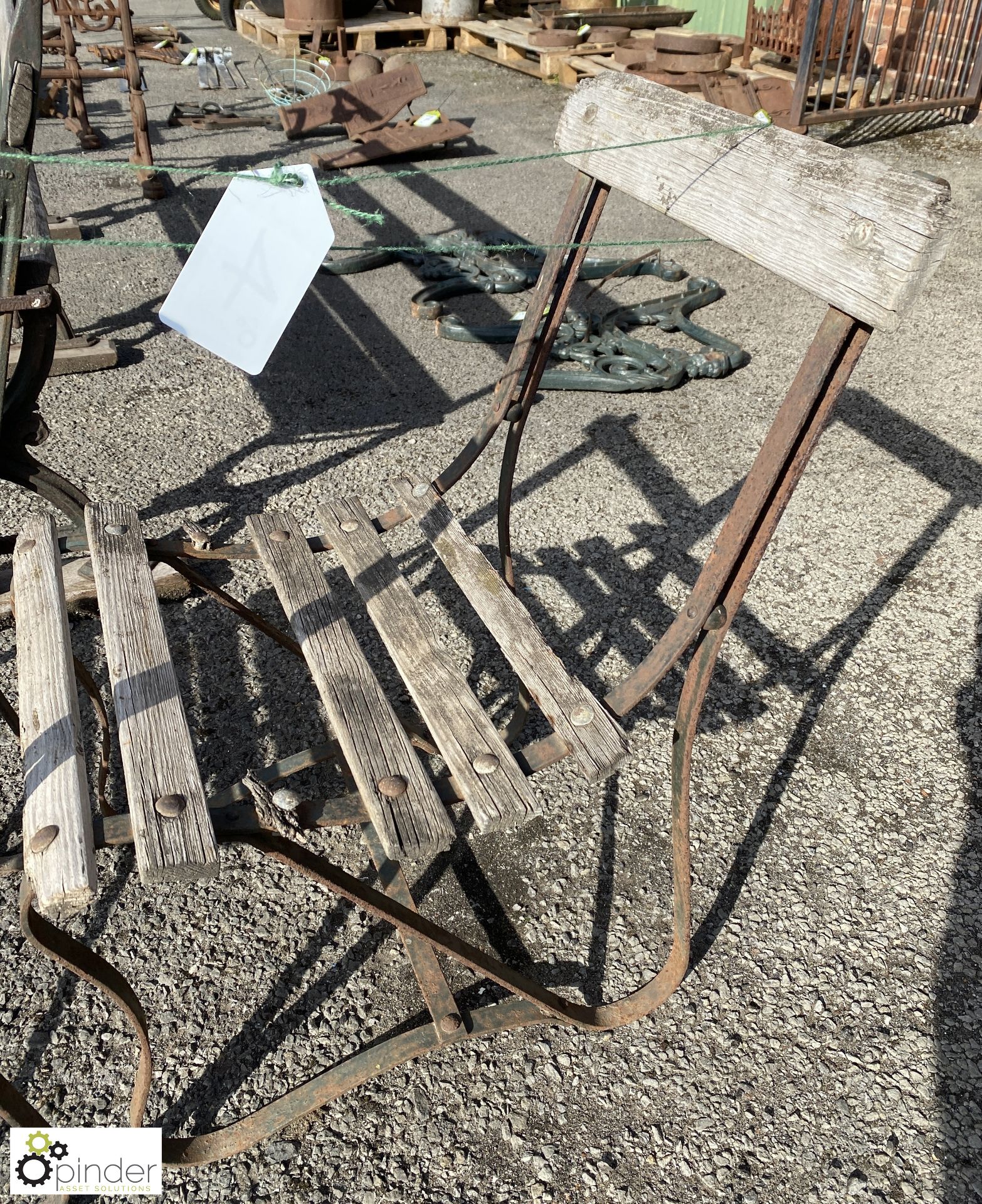 Pair Cruise Ship’s Deck Chairs - Image 3 of 6