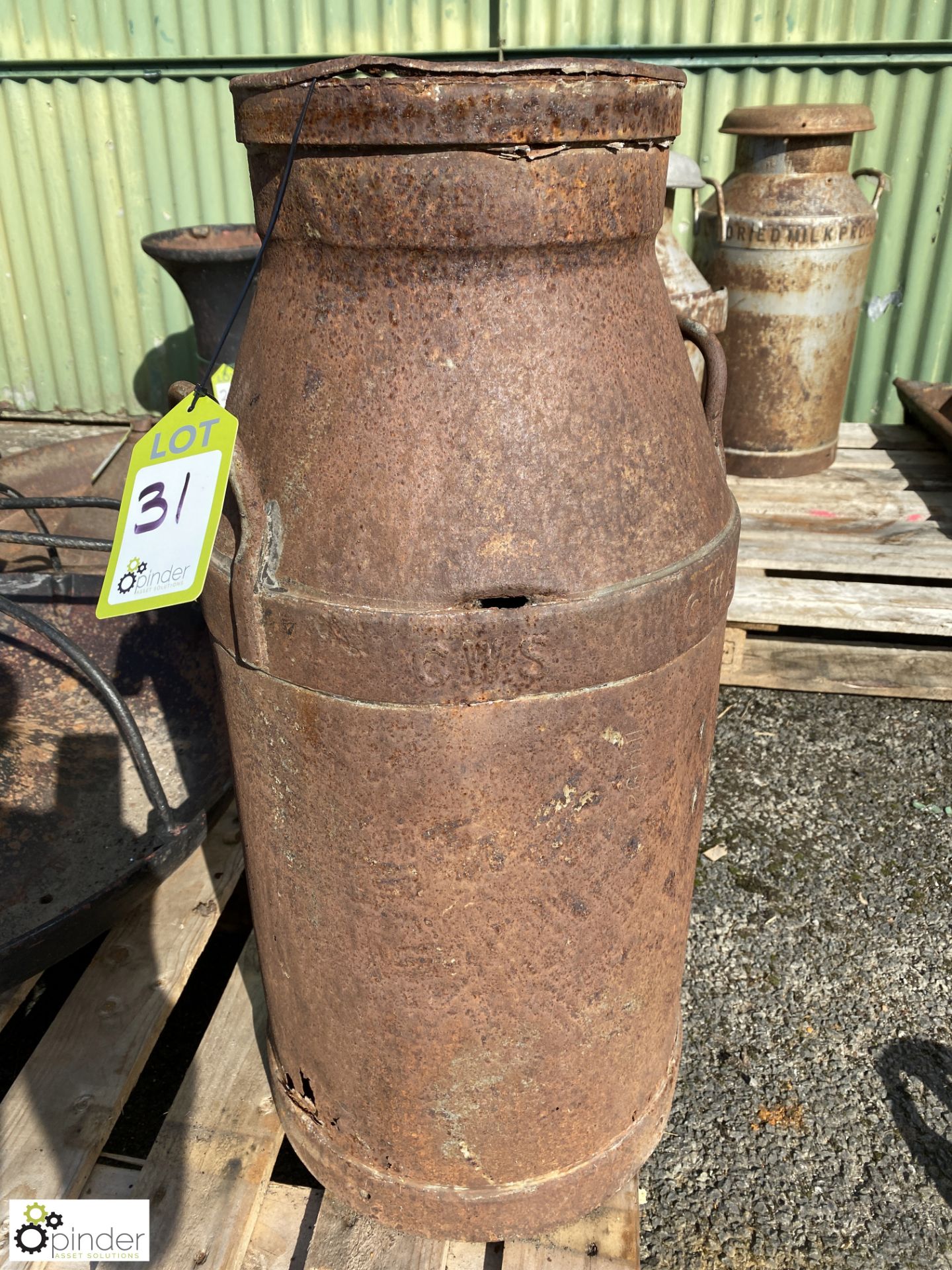 Milk Churn, no lid “CWS”