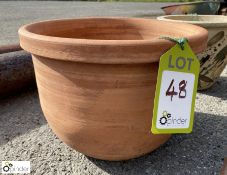 Terracotta Pot, 330mm dia x 235mm high