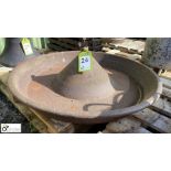 Cast iron Mexican hat shaped Pig Feeder, 800mm dia