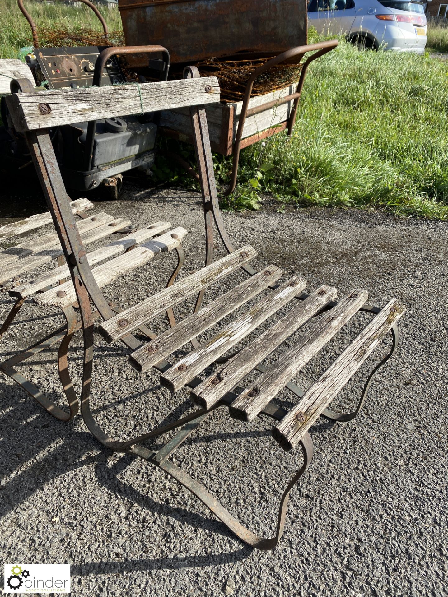 Pair Cruise Ship’s Deck Chairs - Image 4 of 6