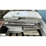 Quantity various Marble Furniture Tops, to pallet