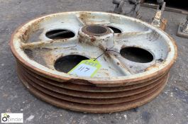Cast iron Pulley Wheel, 540mm dia