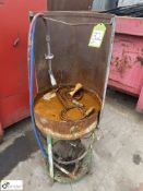 Fabricated Brazing Hearth, with pump, etc