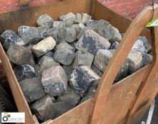 Quantity granite Cobbles/Sets (bin not included)