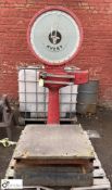 Avery Platform Scales, 250kg, with TARE