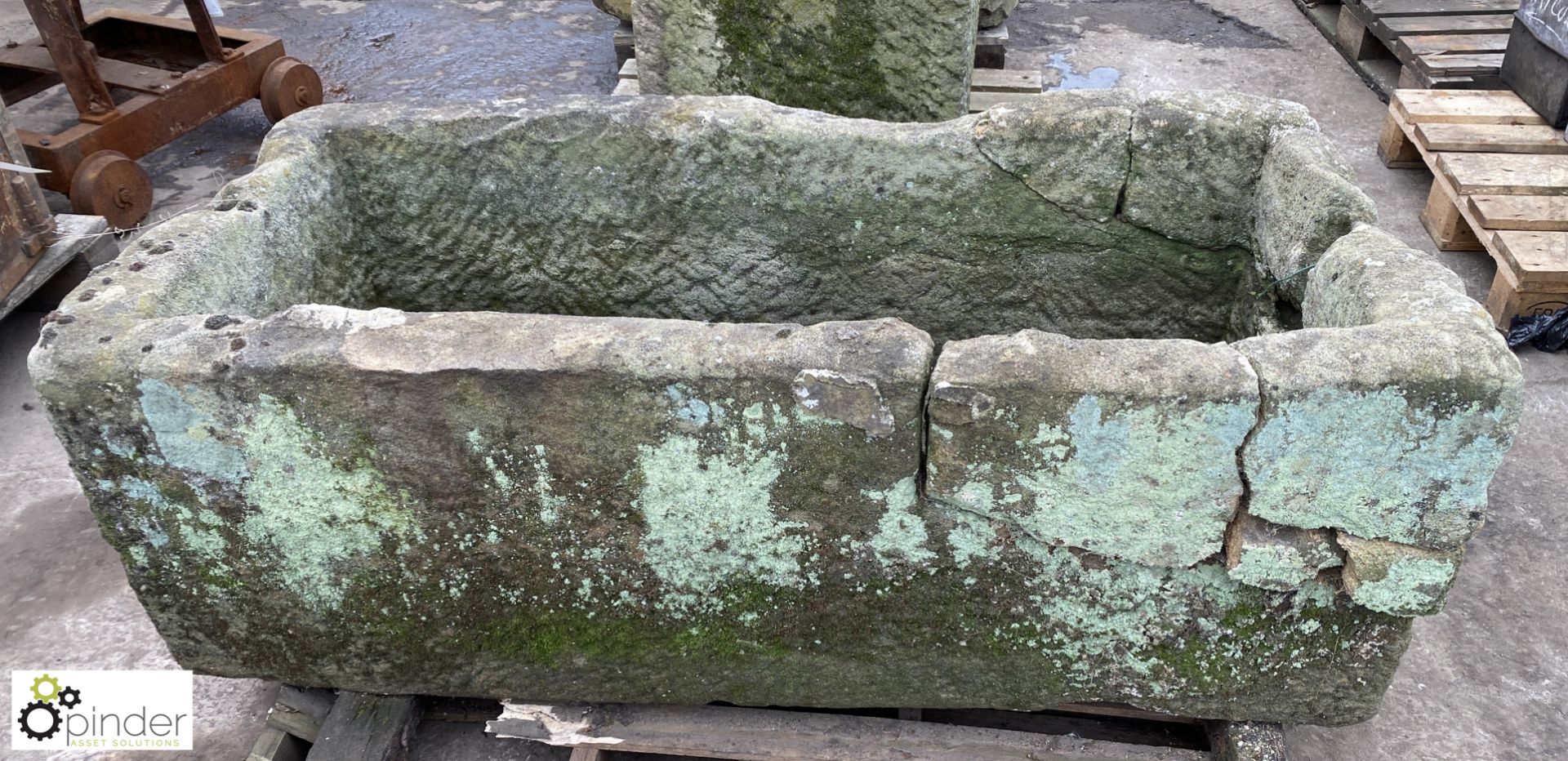 Yorkshire stone Trough, 1450mm x 700mm x 530mm - Image 2 of 7