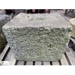 Yorkshire stone Plinth/Base, 660mm x 570mm x 550mm