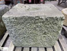 Yorkshire stone Plinth/Base, 660mm x 570mm x 550mm