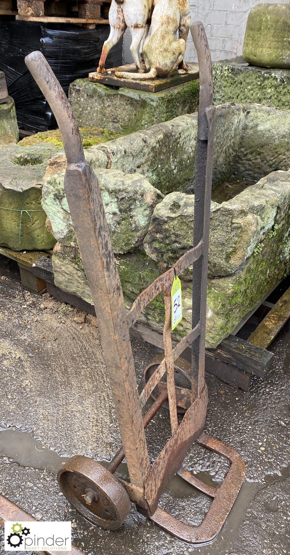 Steel mill type Sack Cart - Image 3 of 4