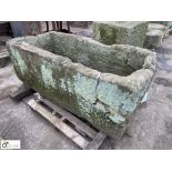 Yorkshire stone Trough, 1450mm x 700mm x 530mm