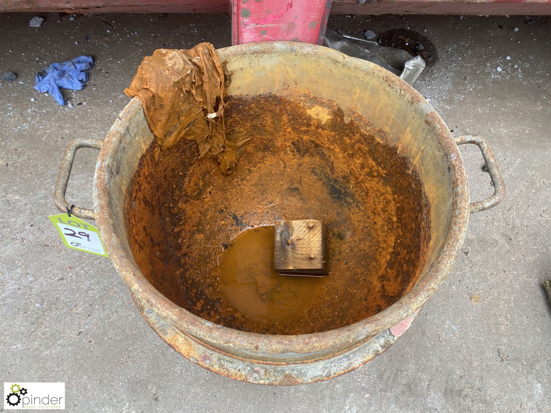 Steel Mixing Bowl - Image 2 of 3