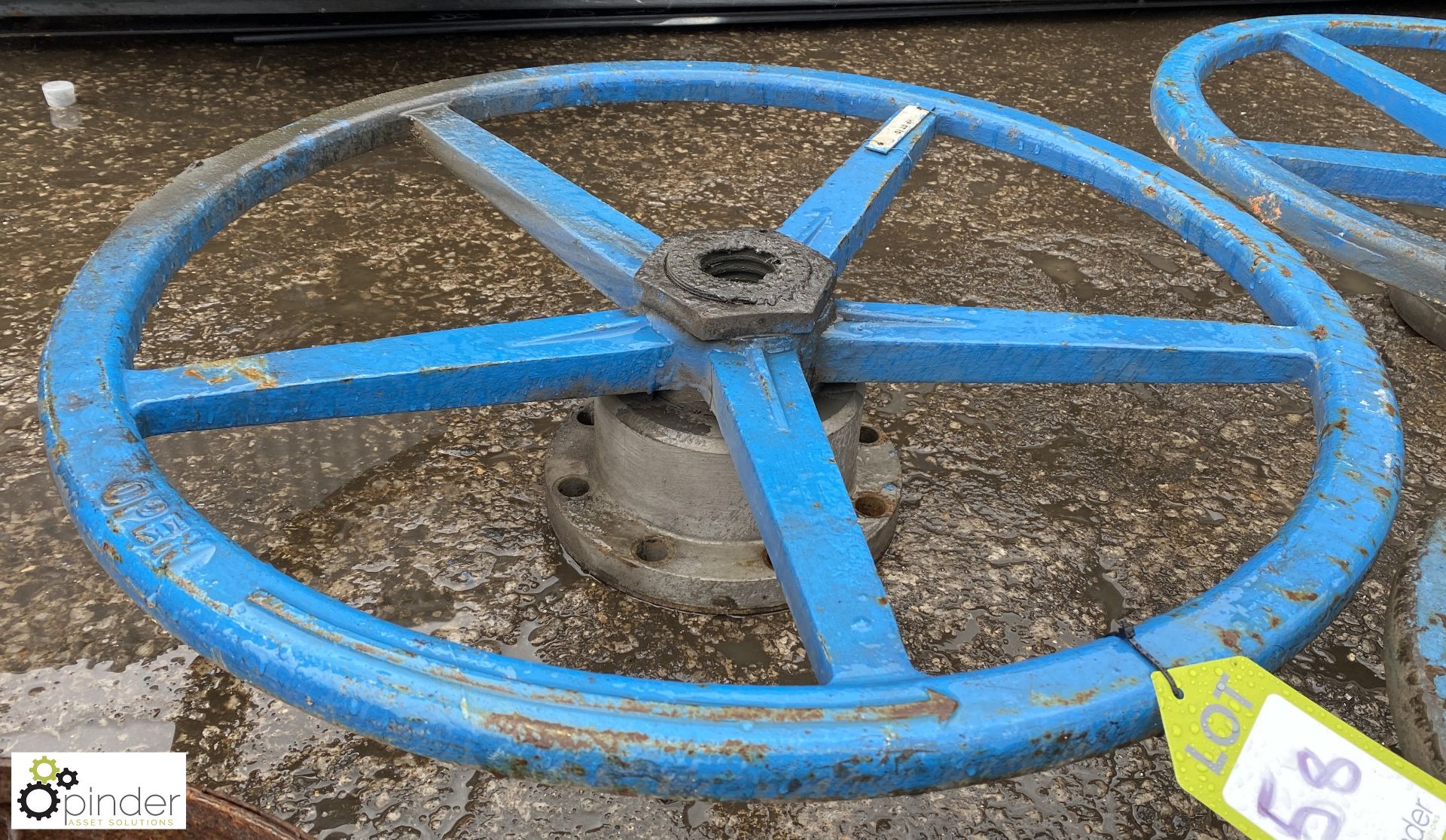 Cast iron Valve Wheel, 760mm dia - Image 2 of 3