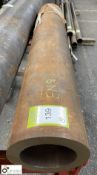 Tube, grade EN8, OD 233mm, ID 161mm, length 1.2m