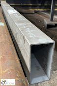 Aluminium Box Section, 2400mm x 200mm x 100mm x 5