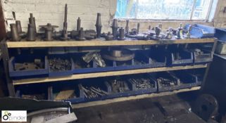 Quantity Tool Holders, Chucks, Clamps, etc, to and including rack
