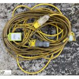 2 110volt Extension Cables