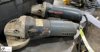 2 Bosch Angle Grinders, 110volts