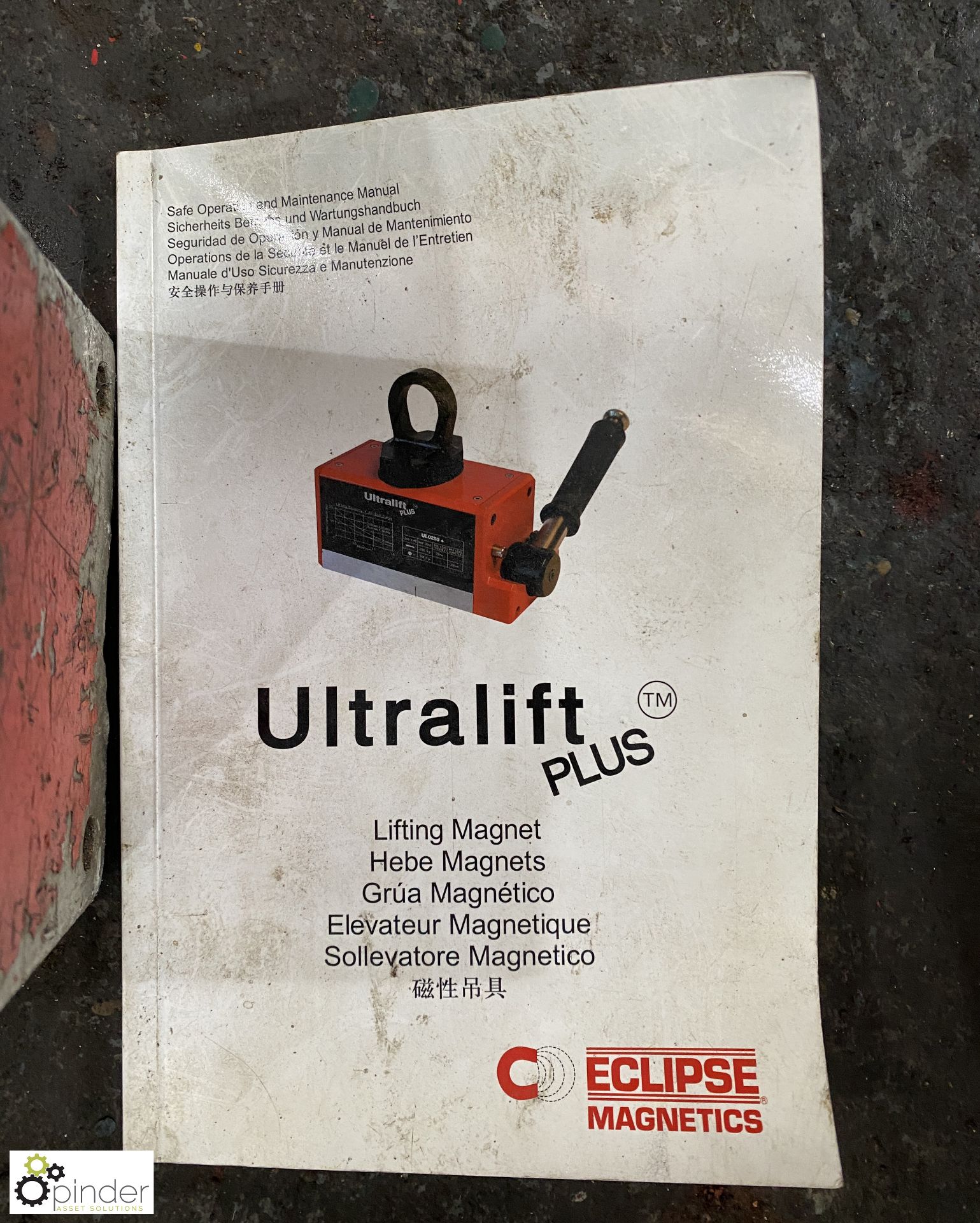 Eclipse Ultralift 500+ Plus Lifting Magnet, 500kg - Image 4 of 5