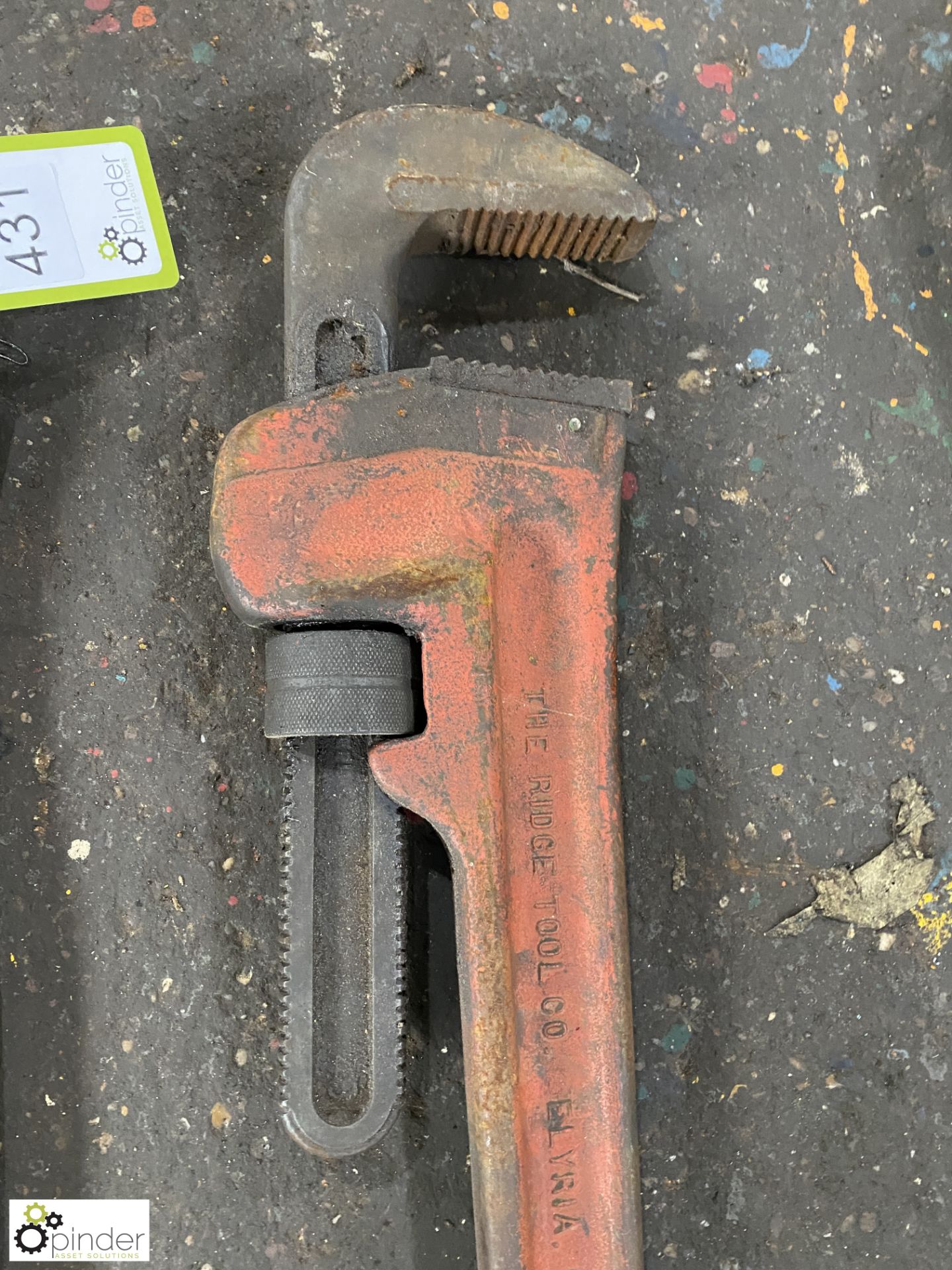 Ridgid heavy duty Pipe Wrench, 48in - Image 3 of 4
