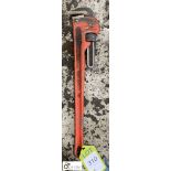 Ridgid Pipe Wrench, 24in